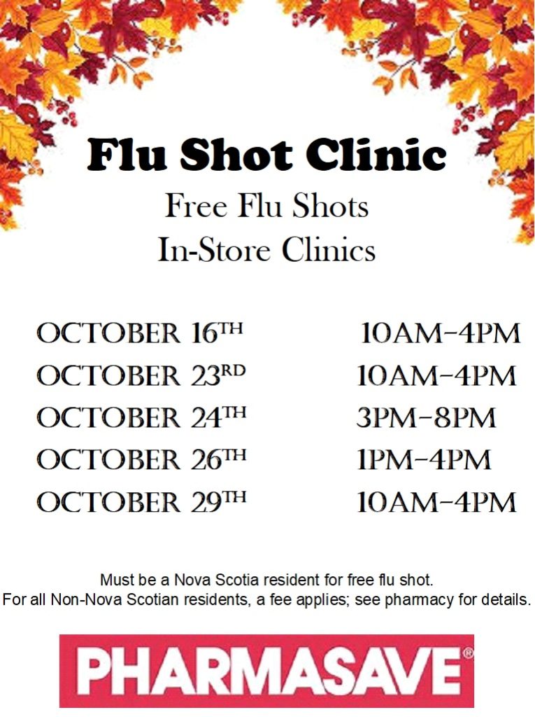 heb flu shot schedule