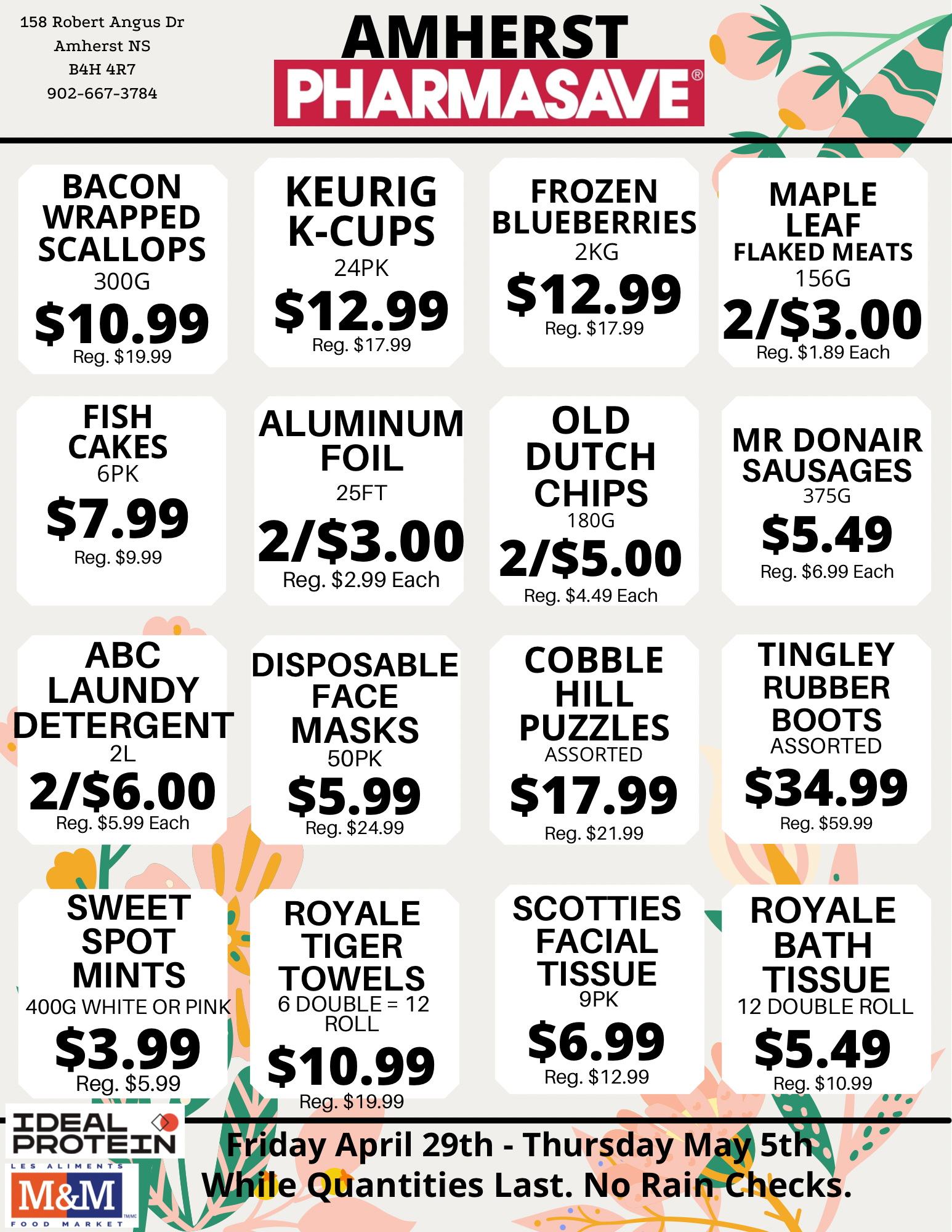 Contact Us Amherst Pharmasave, Amherst Nova Scotia